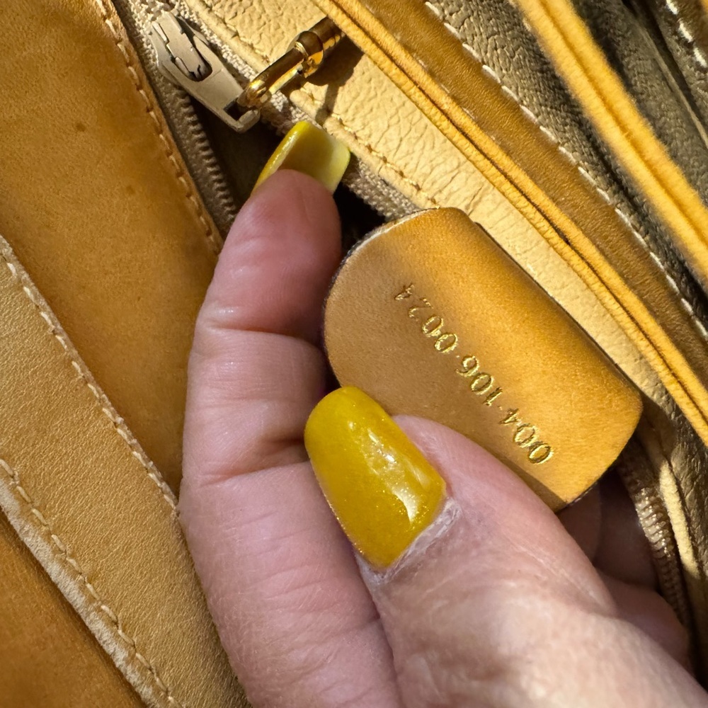 Gucci Patterned Tan and Yellow Women's Bag - Picture 10 of 13